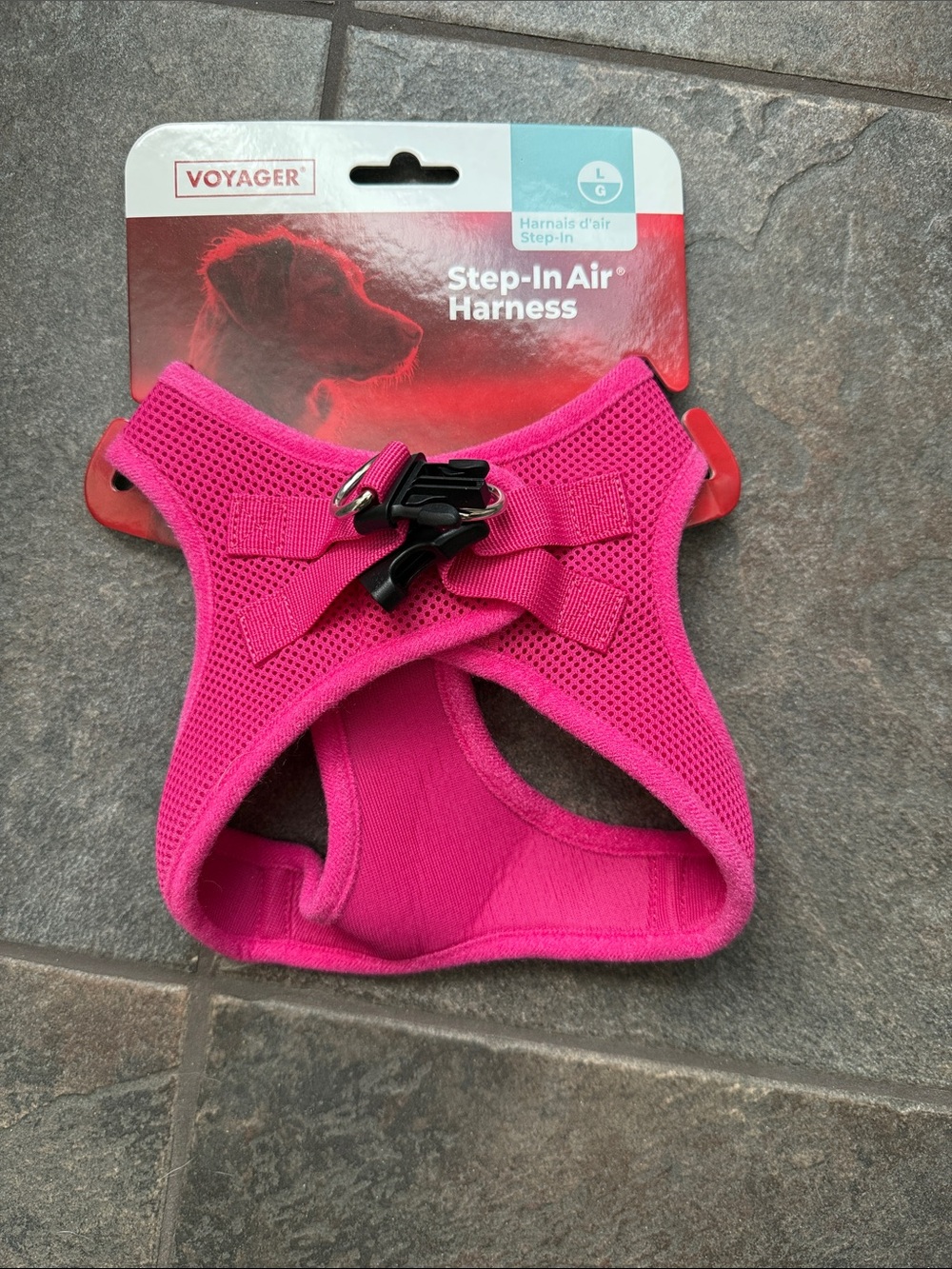 Voyager Pink Step-In Air Harness for Small Pets